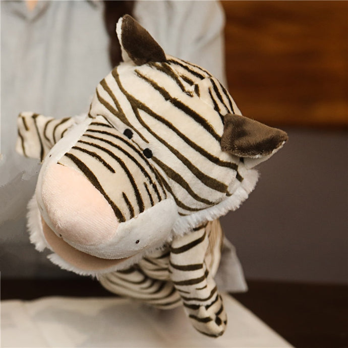 Marionnette Tigre Brun - Animaux à Main
