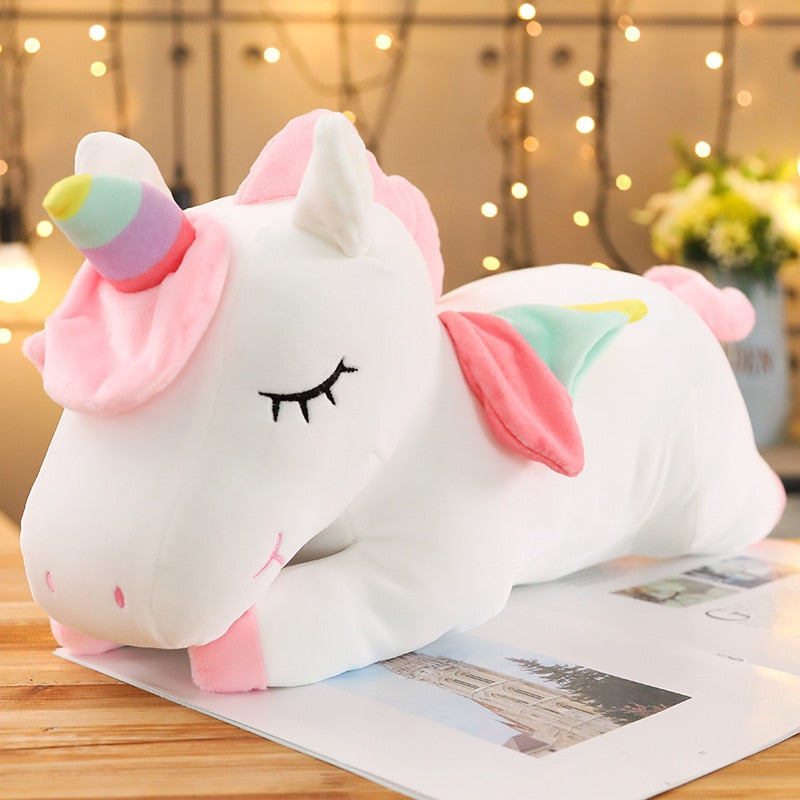 Peluche Licorne Géante 100cm en Coton - Thumbnail | Cadeaux de Paris