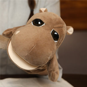 Marionnette Hippopotame - Animaux à Main | Cadeaux de Paris